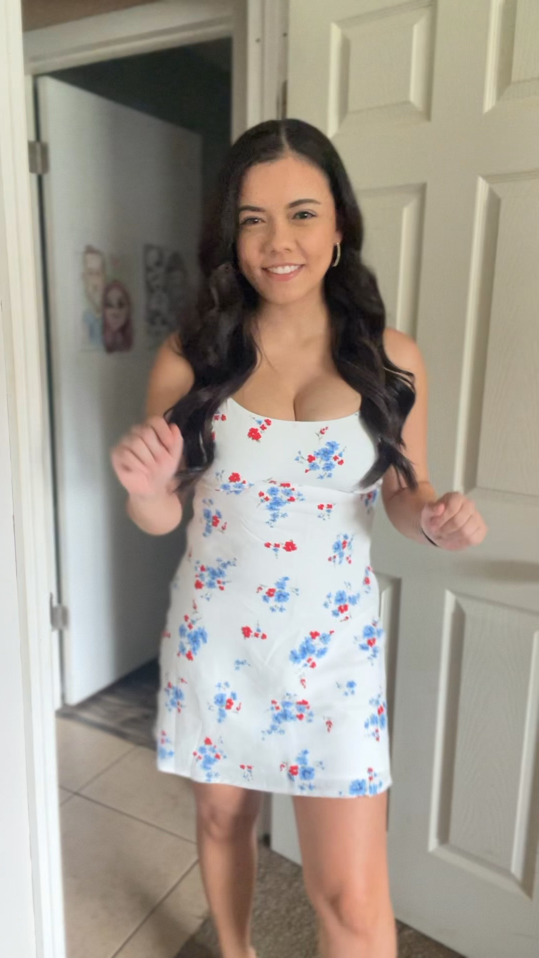 Hollister 	Crepe Open Back Mini Slip Dress #hollistercollective 