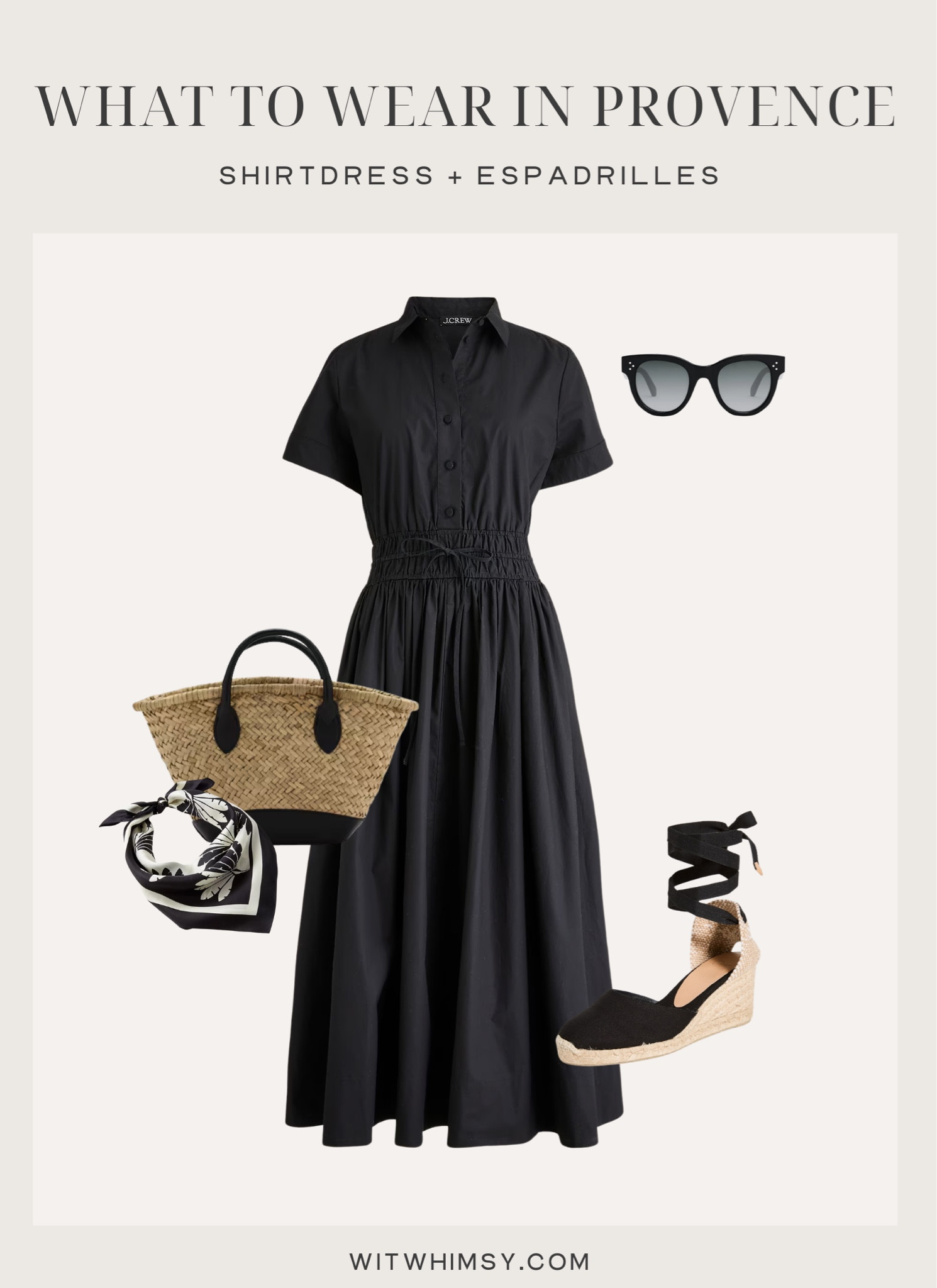 What to wear in Provence in summer - shirtdress and espadrilles 

#LTKSeasonal #LTKStyleTip #LTKTravel