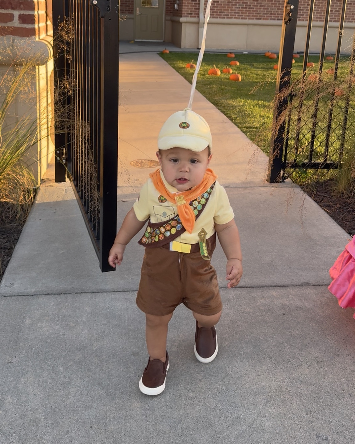 Wilderness Explorer reporting for duty! 🎈My little Russell stole the show this Halloween with his balloons, badges, and the biggest smile. Seeing him run around made my heart melt. 🧡 If you’re looking for a cute and easy toddler costume idea, this one was such a hit! 

#LTKKids #LTKSeasonal #LTKHalloween