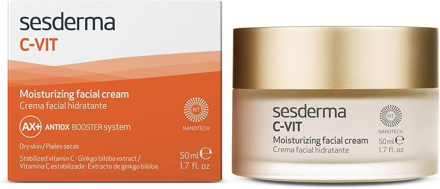 Sesderma | Crema facial hidratante C-VIT | Vitamina C | Piel hidratada y radiante | Primeros sign... | Amazon (ES)