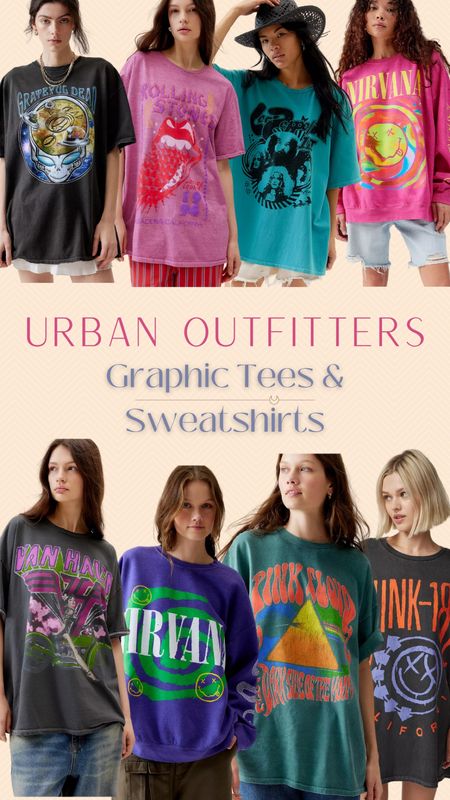 Urban Outfitters: Graphic Tees and Sweatshirts! 💫 Spend $75 get $15 off, Spend $100 get $30 off, Spend $150 get $50 off! 

#LTKsalealert #LTKstyletip #LTKSeasonal