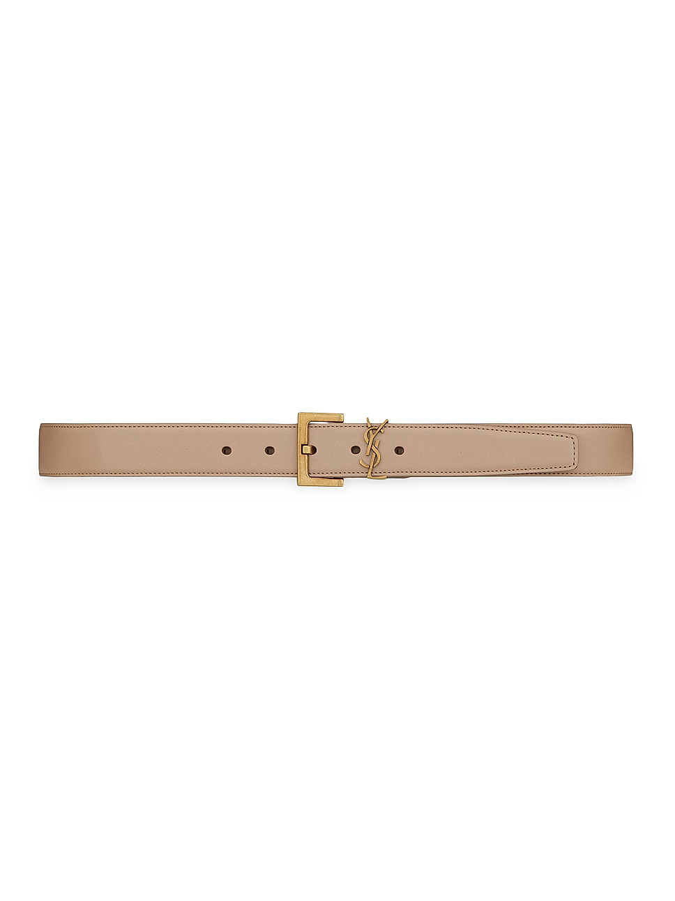 Monogram Leather Belt | Saks Fifth Avenue