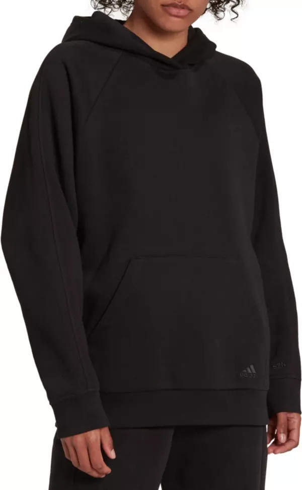 adidas Women's Sportswear ALL SZN Fleece Boyfriend Hoodie | Dick's Sporting Goods | Dick's Sporting Goods