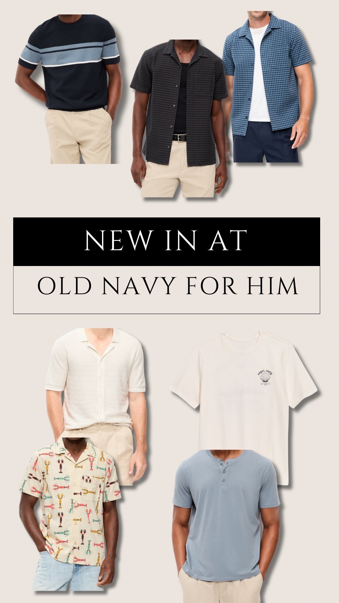 New in at Old Navy for him!

#LTKootd #LTKgrwm #LTKMens