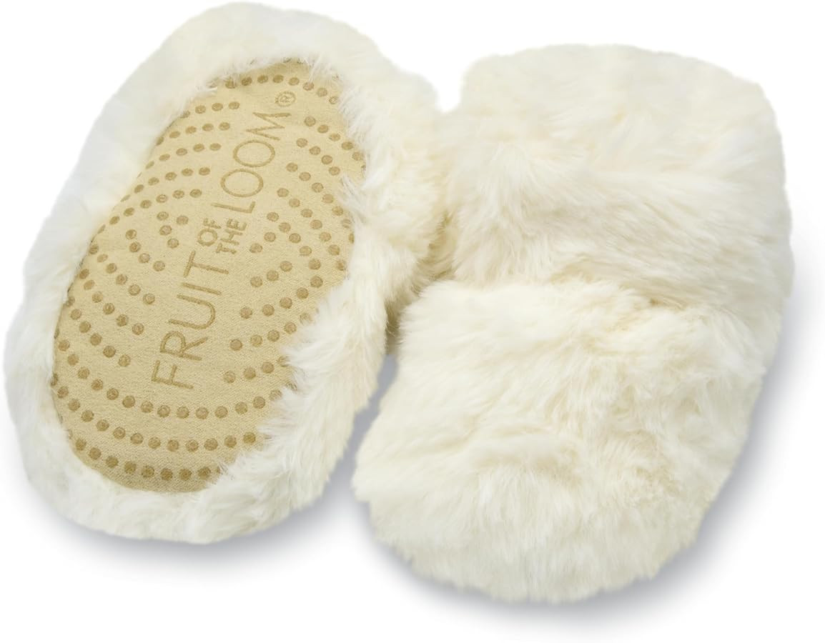 Fruit of the Loom Cozy Thermal Wrap Booties with Non-slip Grips for Baby Girls, Boys, Unisex - | Amazon (US)