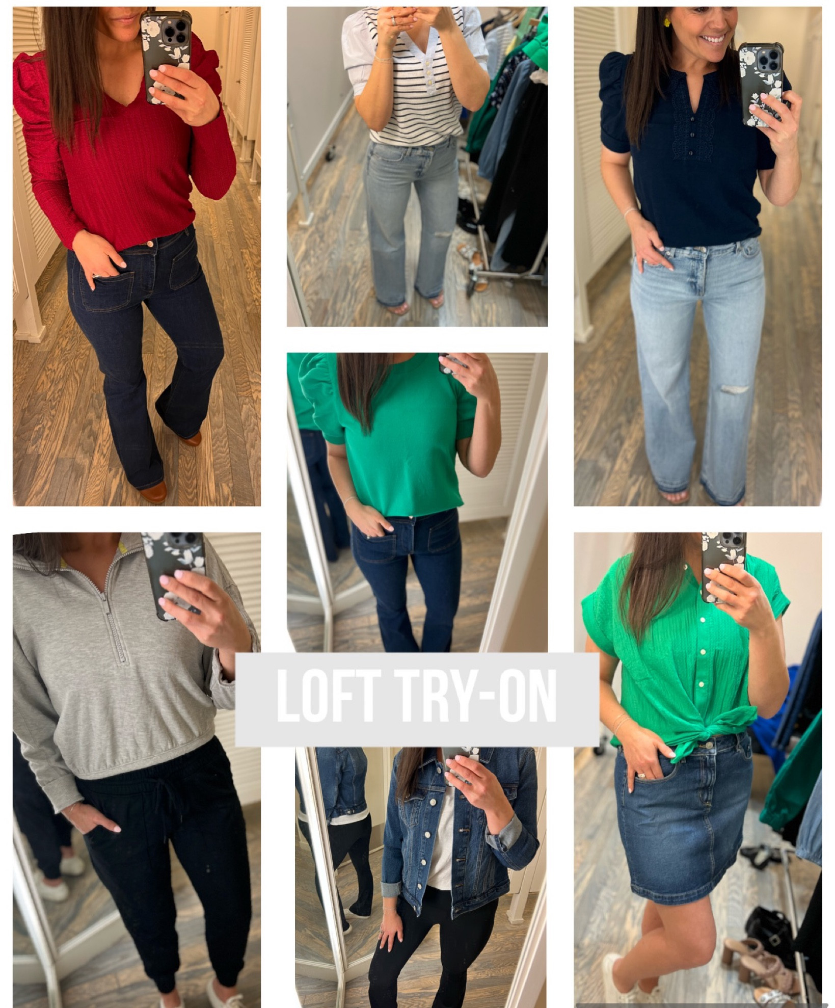 Loft spring try-on! ❤️🌹 

#LTKSeasonal #LTKFind #LTKfit