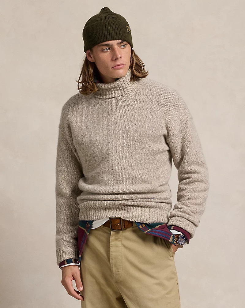 Wool-Blend Roll Neck Jumper | Ralph Lauren (UK)