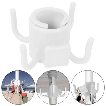 Adjustable Size Beach Umbrella Hanging Hook 4 Prongs For Hanging Towels Clothes | Walmart (US)