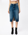 Click for more info about Kancan High Rise Front Slit Midi Skirt & Reviews - Skirts - Women - Macy's