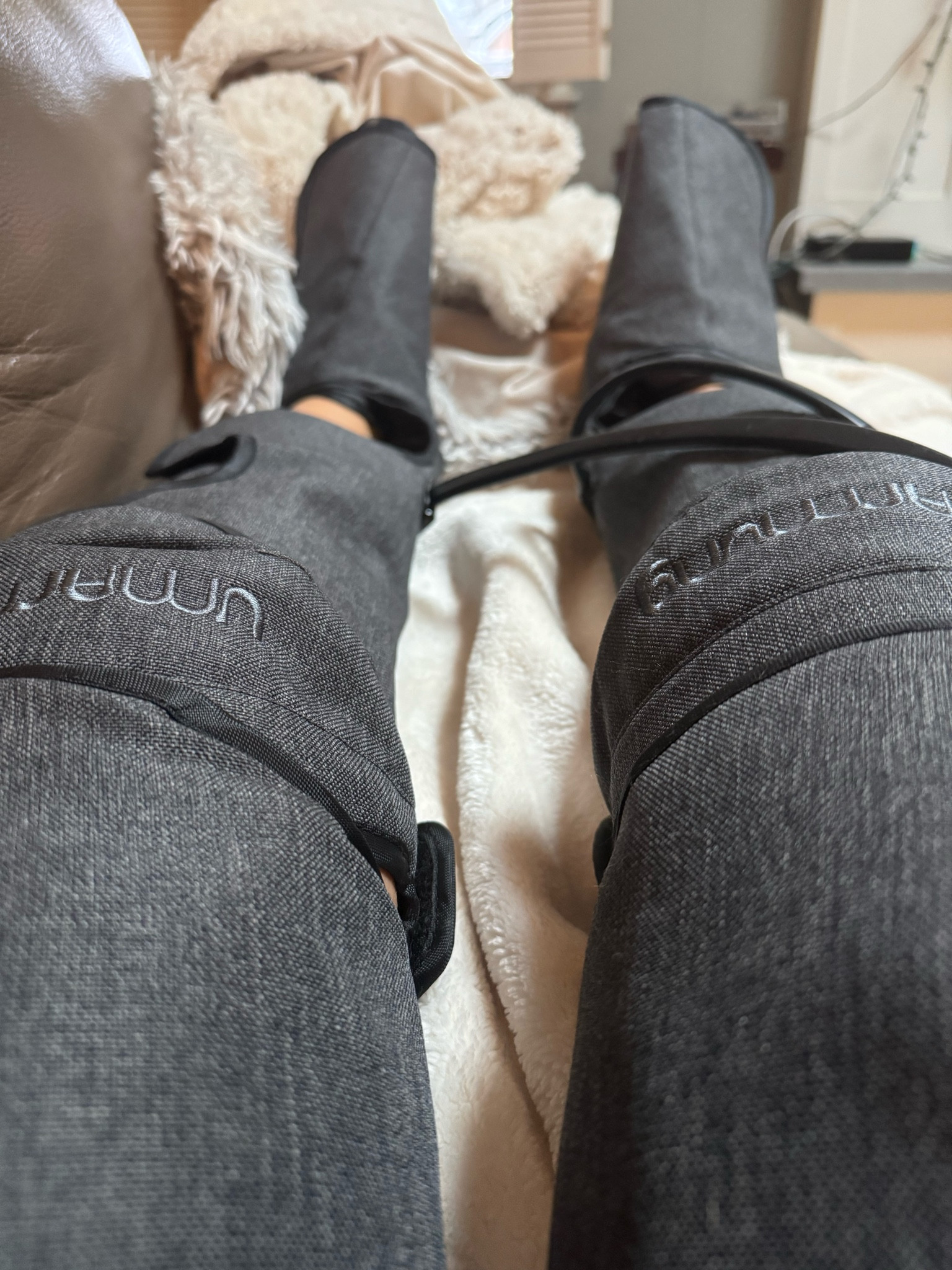 MOMMAS, this might be the best gift you can give yourself during pregnancy 🫶

benefits for pregnancy: 

1. improve circulation
pregnancy increases blood volume, and the growing uterus can impede venous return from the lower extremities, leading to swelling or varicose veins. compression boots stimulate blood flow, helping prevent blood pooling in the legs.

2. reduction in swelling
swelling in the feet, ankles, and legs is common during pregnancy. compression boots promote lymphatic drainage, helping reduce fluid buildup and alleviating discomfort.

3. prevention of blood clots (DVT)
pregnant mommas are at higher risk for deep vein thrombosis (DVT) due to hormonal changes and reduced mobility. compression boots encourage blood flow and reduce the risk of clot formation.

4. relief of leg fatigue and pain
carrying extra weight during pregnancy can cause leg fatigue and discomfort. compression therapy helps relieve tension, reduces heaviness, and promotes muscle recovery.

5. support for postural changes
as the body adapts to pregnancy, changes in posture and gait may strain the legs and feet. compression boots can provide relief by reducing strain and inflammation in these areas.

6. relaxation and stress reduction
many compression boots have a massage-like effect, offering a relaxing experience that can ease stress and promote overall well-being.


as always, best to consult your healthcare provider before using compression boots is essential to ensure they’re appropriate for your individual circumstances. 🤎🤎🤎

#LTKBump #LTKFitness #LTKGiftGuide