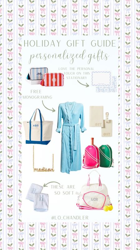 I love the special touch that personalization can add to a gift! These are some of my favorite gift picks!




Personalized gifts
Gift guide
Personalized gift guide
Monogrammed gifts
Gifts for her 
Monogrammed robe 

#LTKHoliday #LTKstyletip #LTKGiftGuide