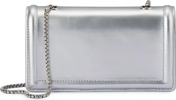 Rosie Metallic Faux Leather Convertible Shoulder Bag | Nordstrom