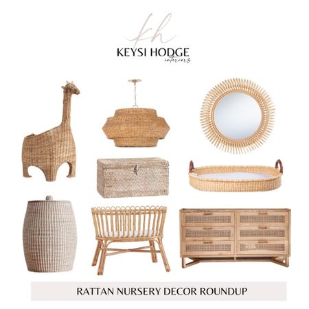 Rattan nursery decor, rattan nursery furniture, baby changing basket, rattan dresser, rattan chandelier, rattan mirror 

#LTKkids #LTKbaby