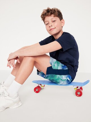 Above Knee StretchTech Performance Shorts for Boys | Old Navy | Old Navy (US)