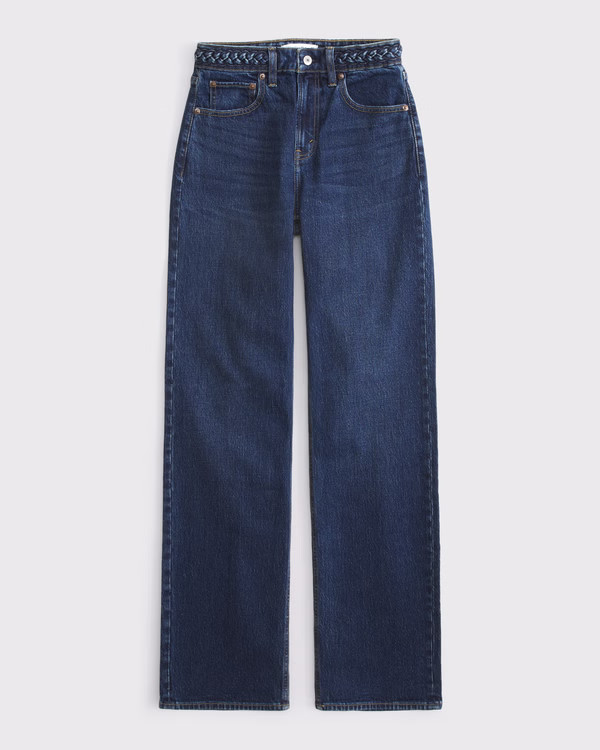 Women's High Rise 90s Relaxed Jean | Women's Bottoms | Abercrombie.com | Abercrombie & Fitch (US)