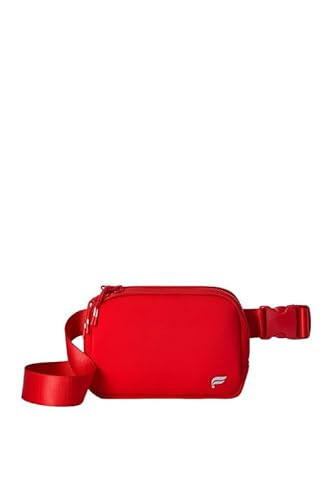 Fabletics The Belt Bag, Quick Dry, Zip Pockets, Heated Red Neoprene, OS | Amazon (US)