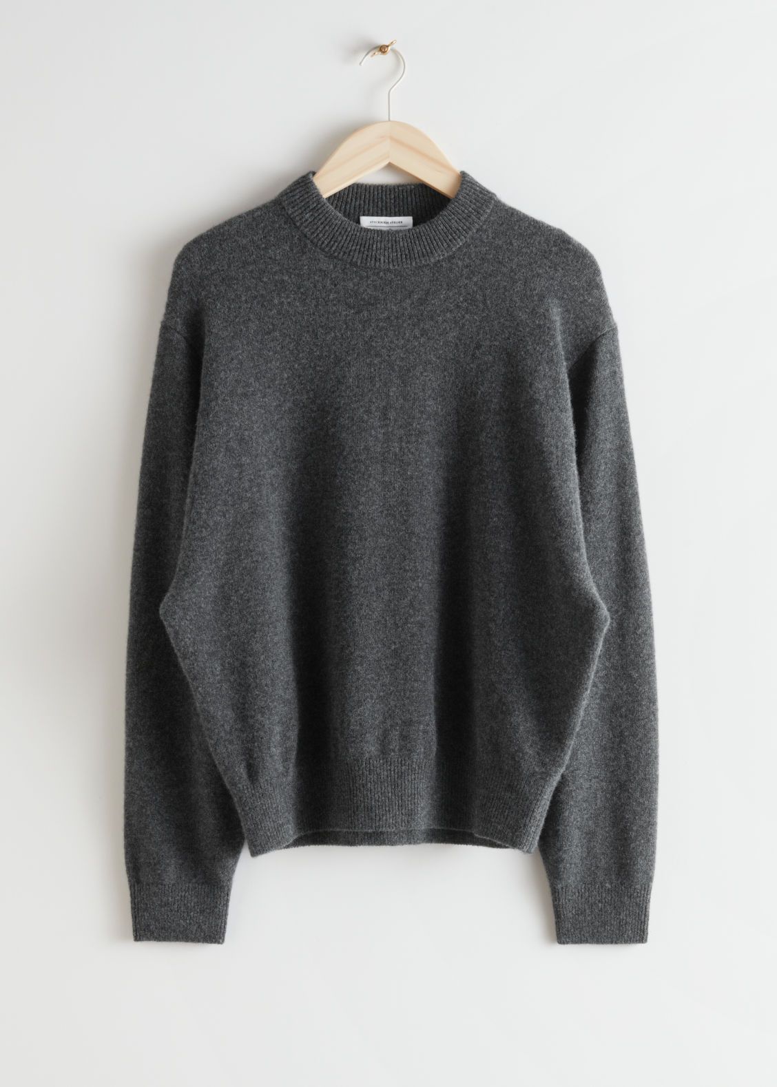 Oversized Wool Knit Jumper - Grey | & Other Stories (EU + UK)