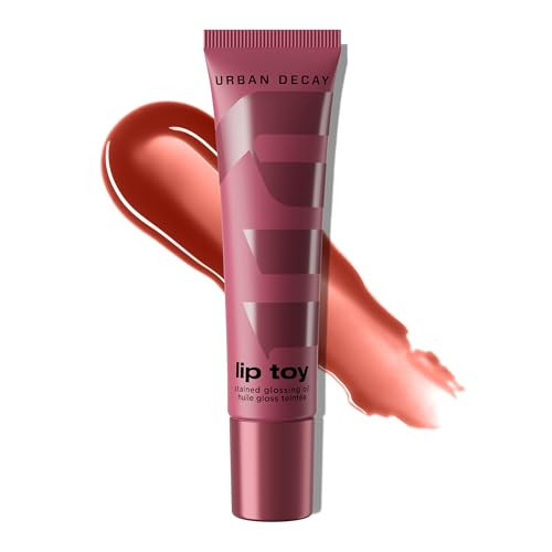 Urban Decay Lip Toy pH Staining Lip Oil - Lip-Caring Oil With Up To 24HR Hydration + All-Day pH-Reactive Stain, High Shine Non-Sticky Gloss - Drizzled (Acai Bowl) - Mauve, Low Stain | Amazon (US)