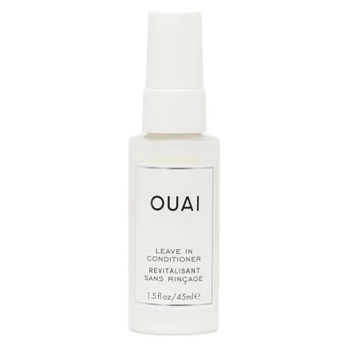 Amazon.com : OUAI Leave In Conditioner & Heat Protectant for Hair - Prep Hair for Styling or Use as Detangling Spray to Fight Frizz & Flyaways - No Parabens, Sulfates or Phthalates (1.5 oz) : Beauty & Personal Carel | Amazon (US)