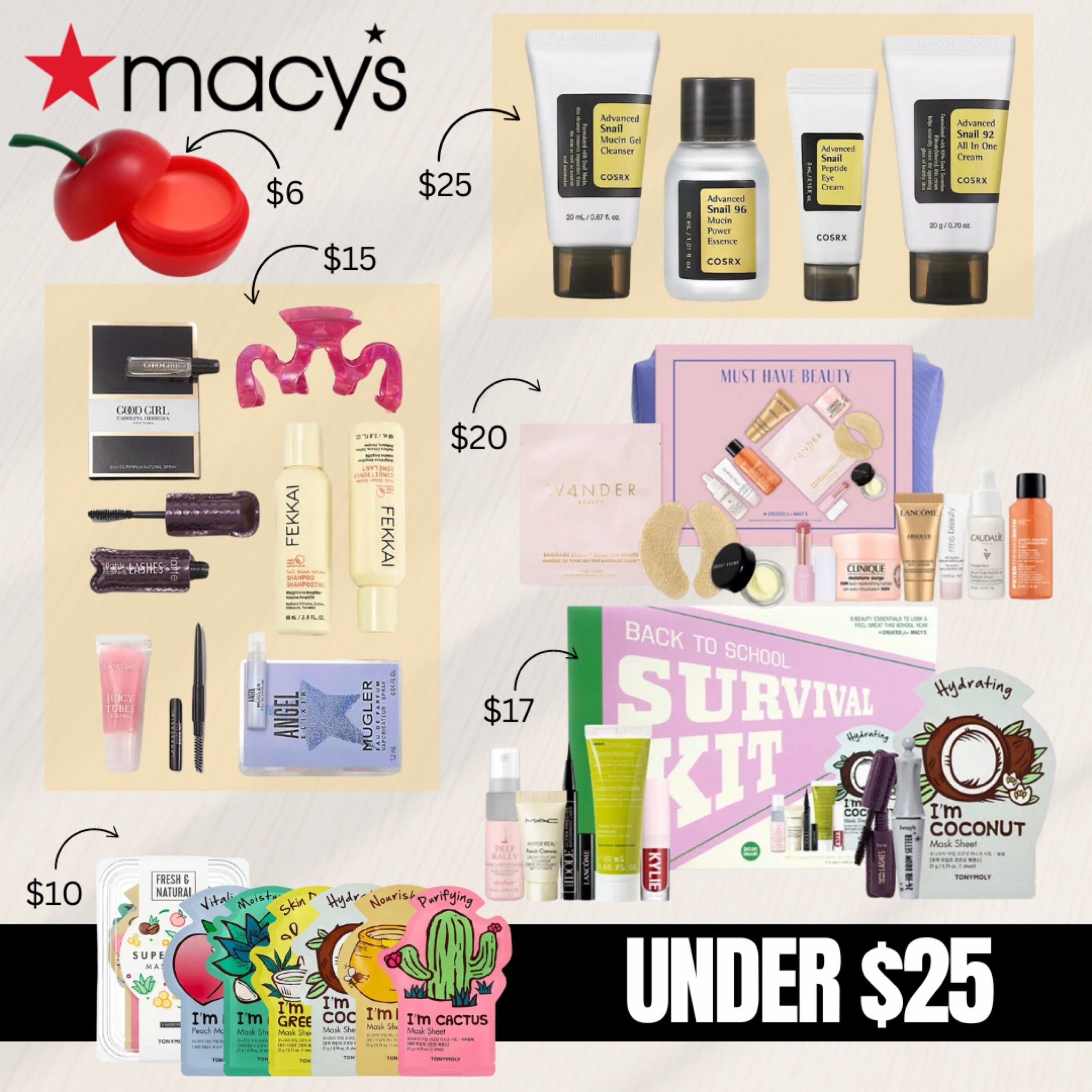 @macys beauty finds under $25! I’m already checking on names on my holiday gift lists - these value sets are too good to pass up!! 

#giftideas #giftguide #macys #macysbeauty

#LTKSeasonal #LTKFindsUnder50 #LTKBeauty