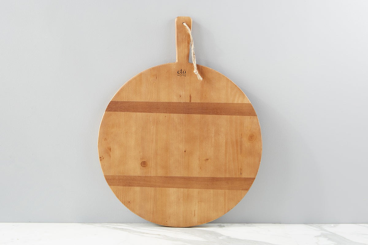 Round Pine Charcuterie Board, Medium | etúHOME