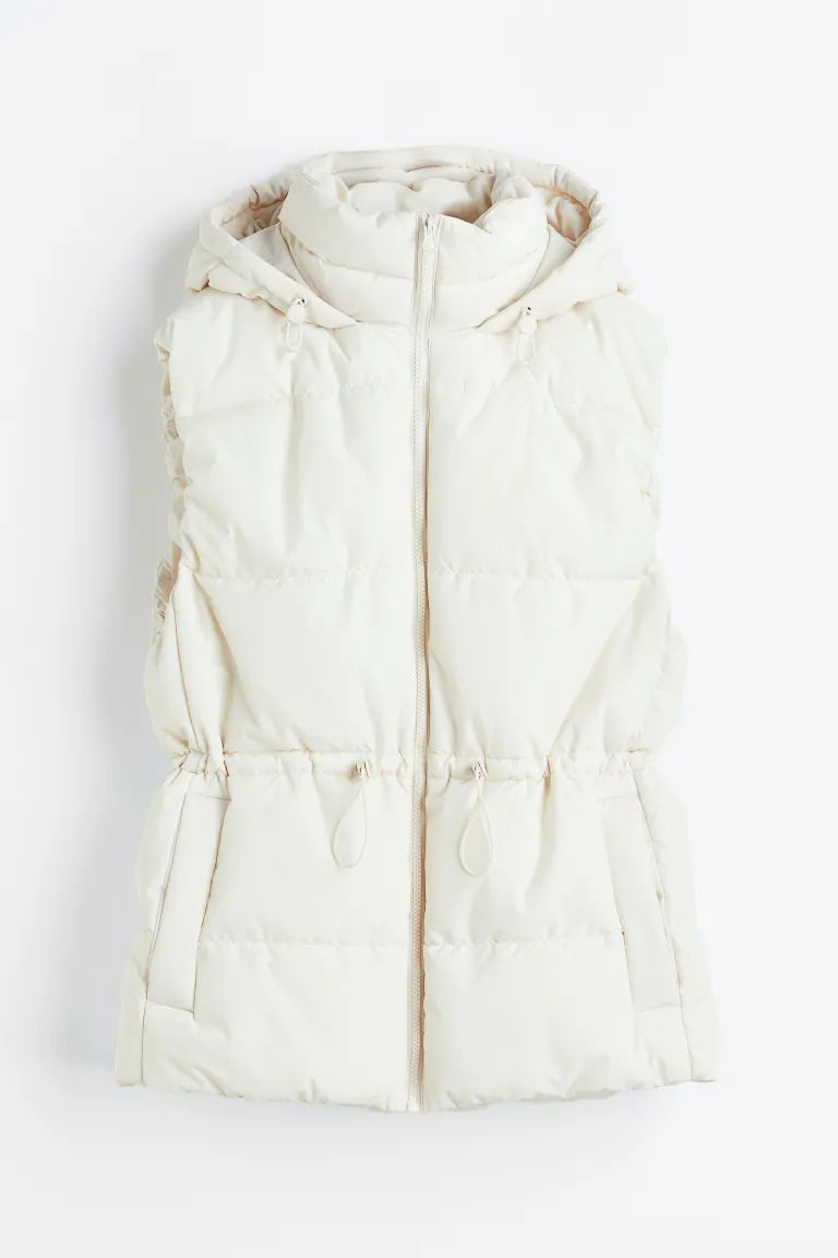 Hooded puffer gilet | H&M (US + CA)