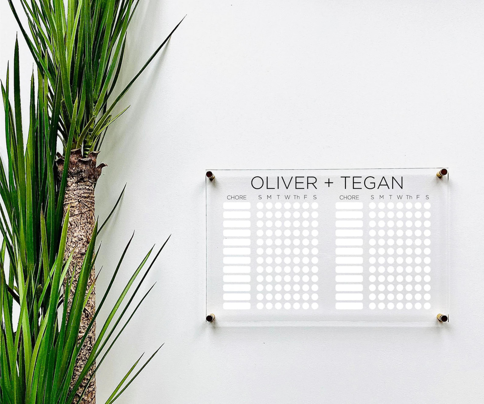 Personalized Chore Chart for 2 Children  Custom Chore Chart - Etsy | Etsy (US)