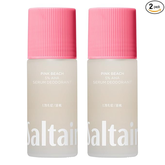 Saltair Serum Deodorant 2 Pack – 5% AHA – Aluminum-Free Odor Control for Women & Men – Mand... | Amazon (US)