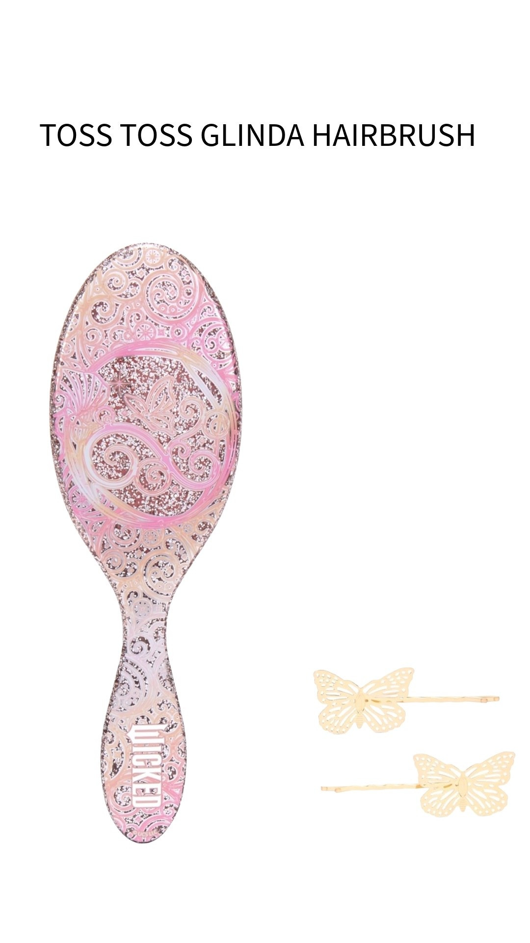 WICKED GLINDA HAIRBRUSH | WICKED ACCESSORIES | TOSS TOSS | HAIR 