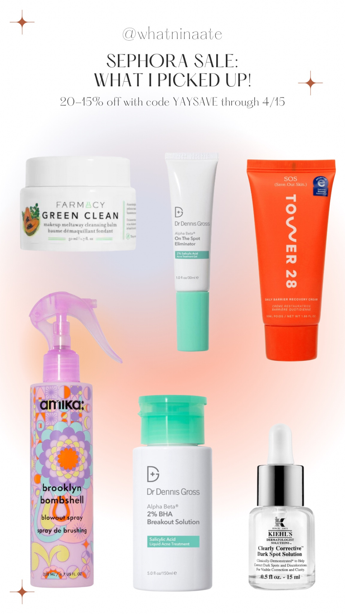 My Sephora Sale Pickup!

.
.
Sale. Skincare. Makeup. Hair products. Blowout. Tower 28. Amika. Farmacy. Makeup remover. Moisturizer. Acne. Kiels  

#LTKsalealert #LTKxSephora #LTKbeauty