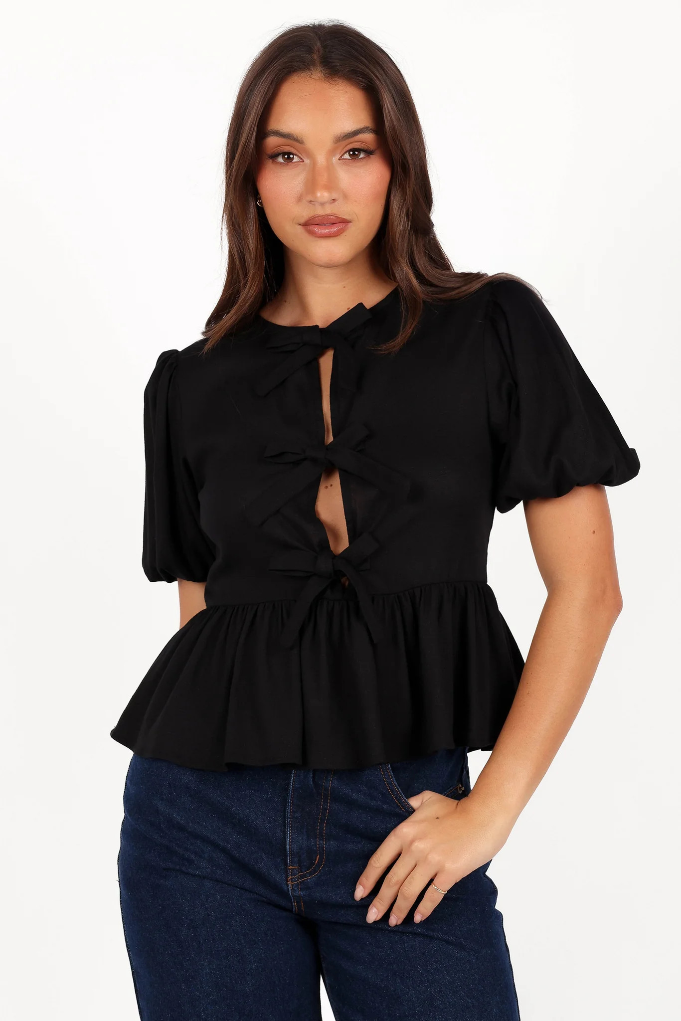 Colette Top - Black | Petal & Pup (US)