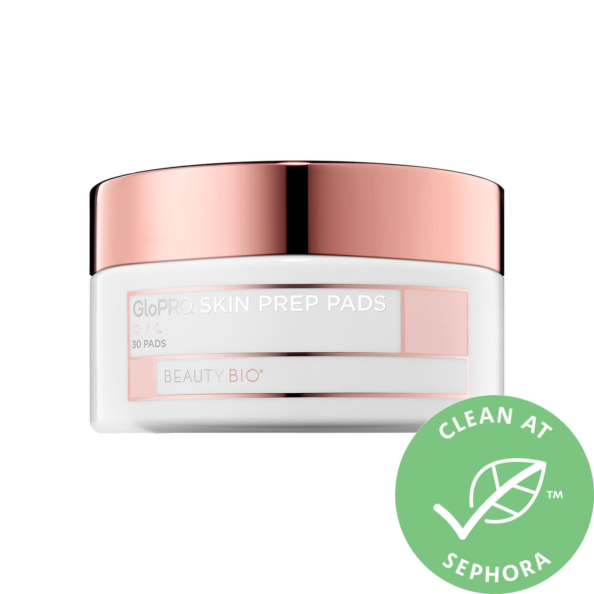 BeautyBio GloPRO® Prep Pads Clarifying Skin Cleansing Wipes with Peptides 30 pads | Sephora (US)