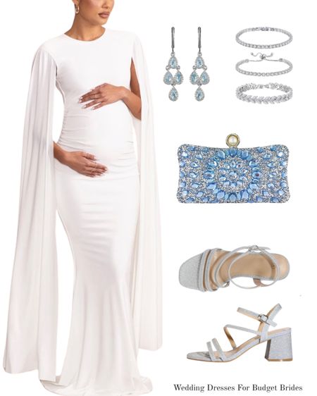Formal maternity outfit idea for the pregnant bride. 

#whitematernitymaxi #maternityfashion #longbabyshowerdress #trendymaternityclothes #maternityphotoshoot 

#LTKstyletip #LTKwedding #LTKbump