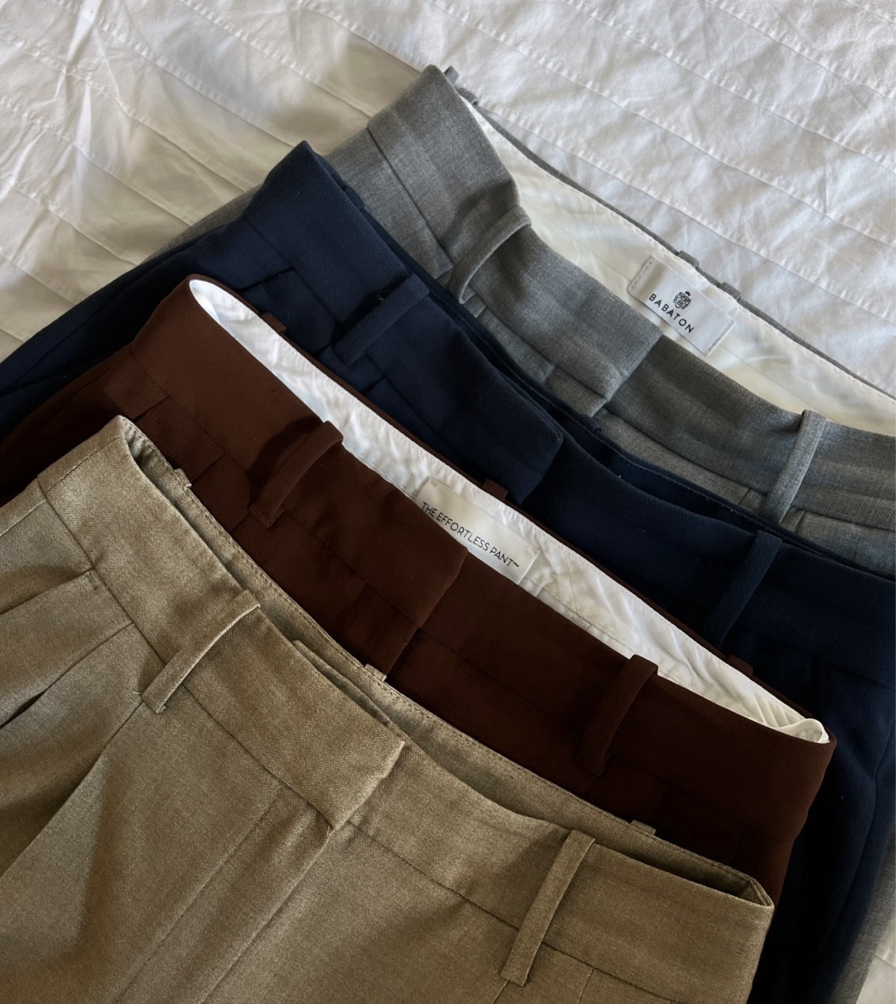 some of my go-to business casual pants for teaching at a private school! 👩🏻‍🏫🍎✨ 

not tagged - oak and fort, Abercrombie 

#LTKworkwear