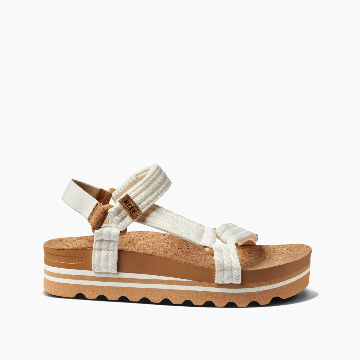 Women's Cushion Rem Hi Sandals in Whisper White | REEF® | Reef