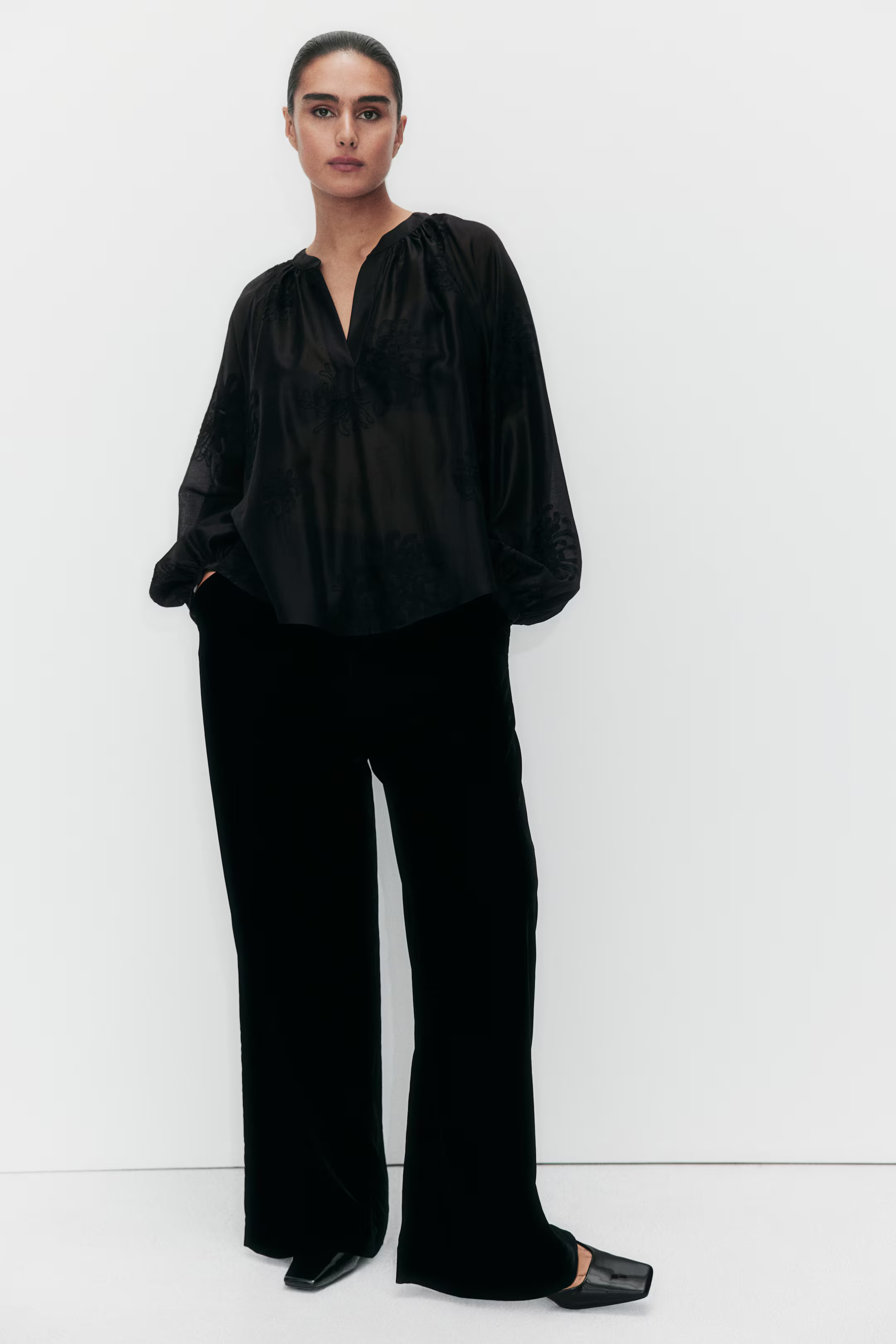 Embroidered Blouse | H&M (US + CA)