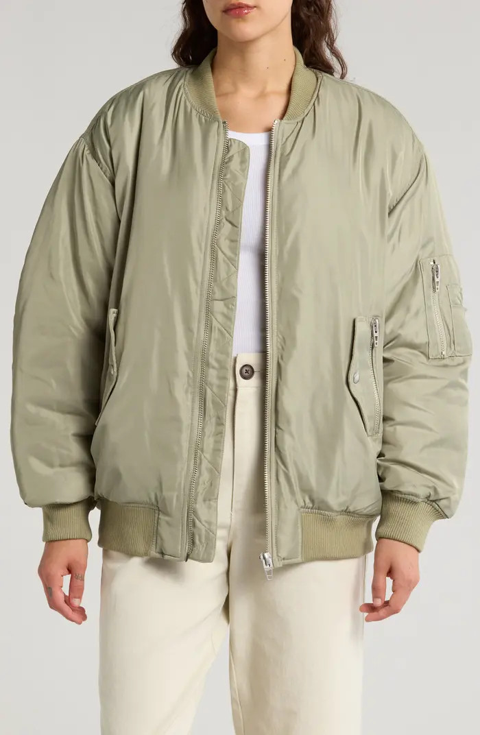 BLANKNYC Nylon Bomber Jacket | Nordstromrack | Nordstrom Rack