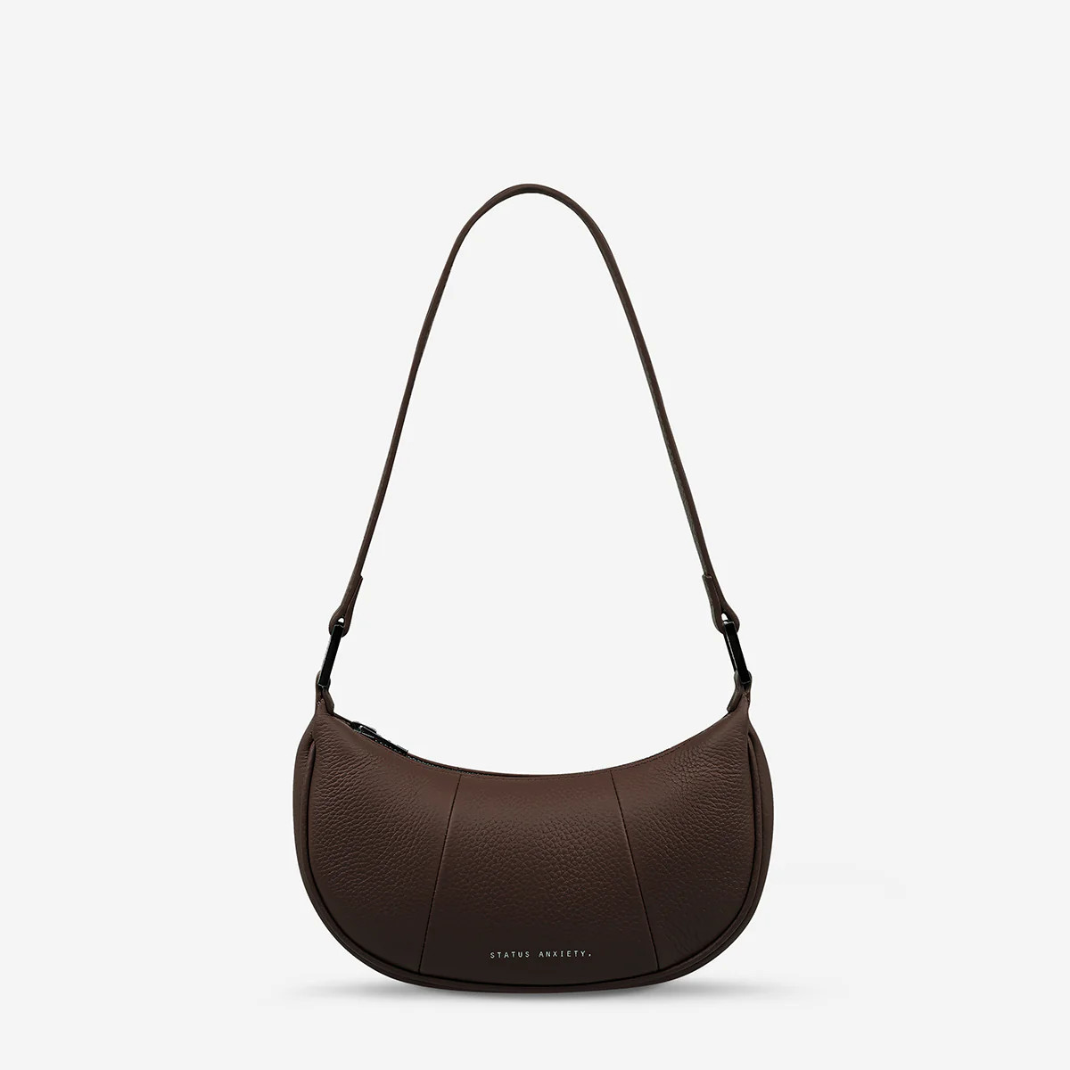 Solus Women's Cocoa Leather Bag | Status Anxiety® | Status Anxiety 