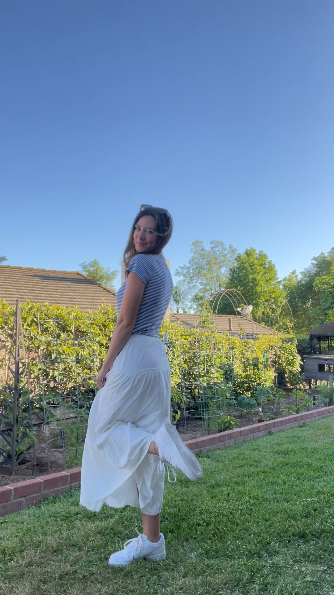 Fun simple summer outfit! I am loving maxi skirts for this summer! I love that you can easily dress up or dress down this skirt!

I got this exact skirt from Brandy Melville but I linked some that are similar! 

#LTKFindsUnder50 #LTKShoeCrush #LTKSummerSales