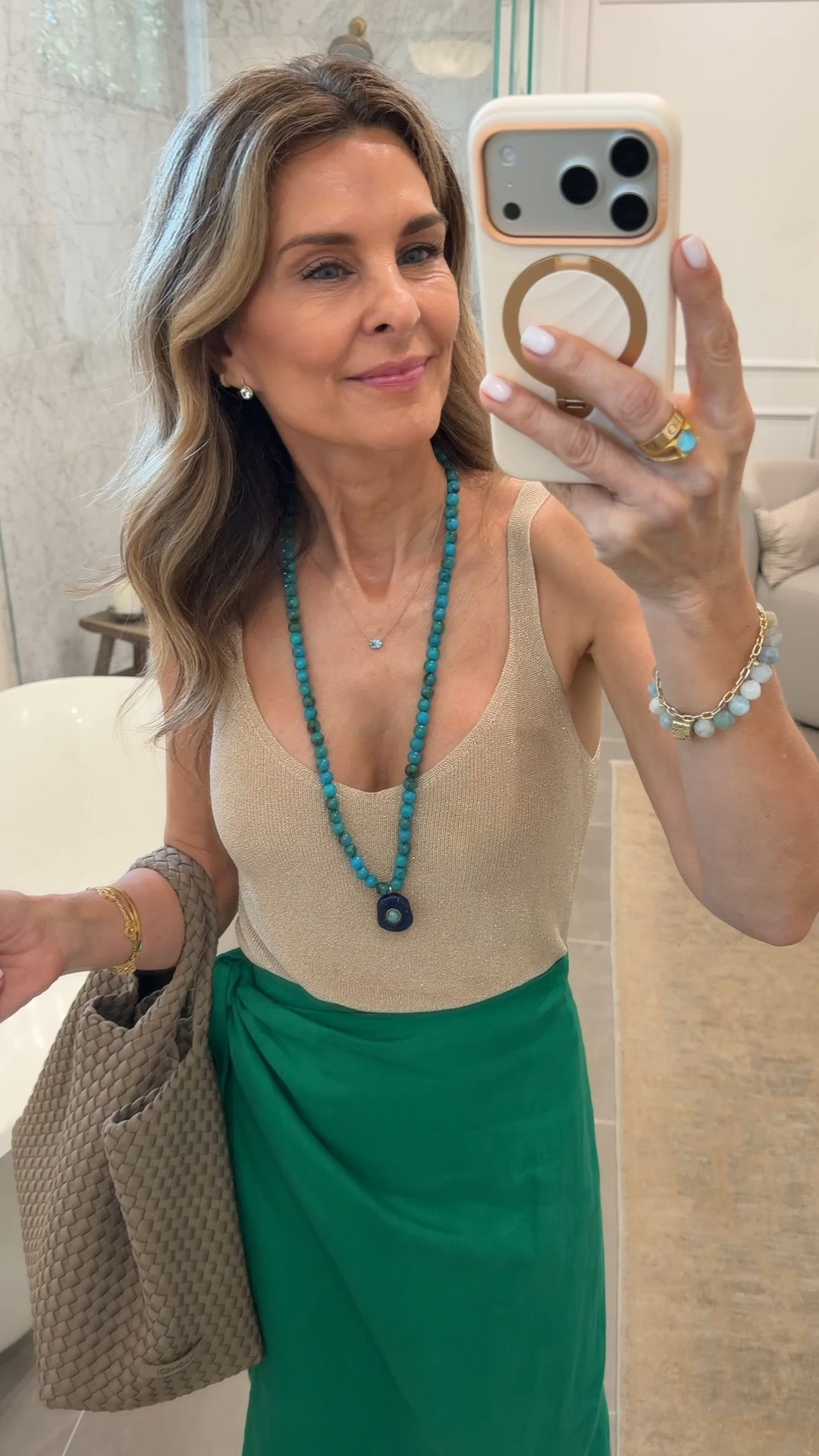 Wrap linen skirt us linen and gorgeous. Wearing XS, size up if inbetween 5’6”. On sale now 
-sandals TTS

#LTKootd