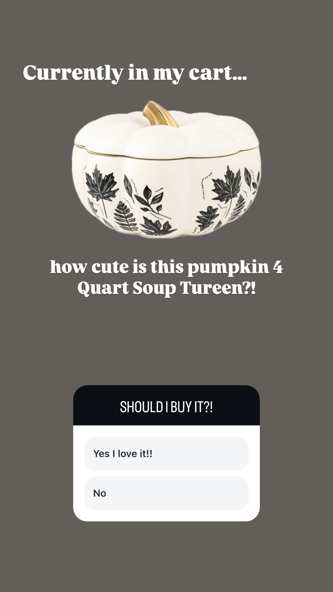 Love this 4 quart soup tureen from Walmart! Fall decor
Halloween decor from Walmart 

#LTKFindsUnder50 #LTKHome #LTKSeasonal