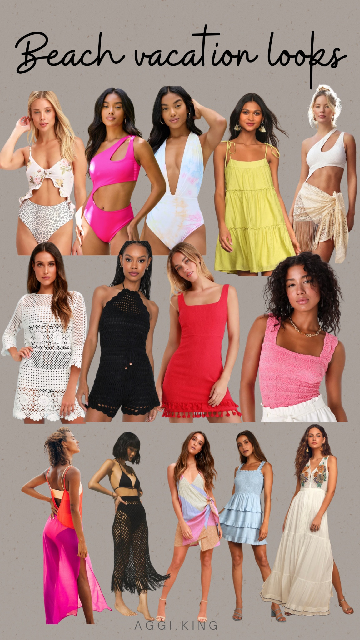 Beach vacation looks from Lulus 

#lulus #dresses #vacation #beachlooks #vacationlooks #competition

#LTKswim #LTKunder100 #LTKFind