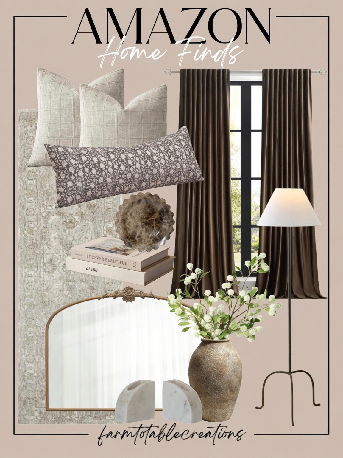 AMAZON HOME FINDS

Follow @farmtotablecreations on Instagram for more home finds and styling inspiration. 🤍

These Amazon home finds are the perfect mix of timeless style and everyday function. Whether you’re refreshing a room or adding those finishing touches, these pieces help create a warm, elevated home you’ll love for years to come.

#AmazonHomeFinds #HomeDecor #AmazonFavorites #NeutralHome #LTKHome

#LTKHome #LTKSaleAlert