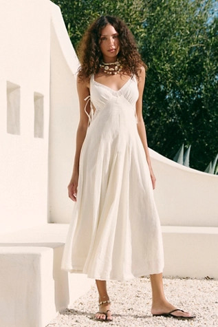 Vivi Cotton Midi Dress | Free People (Global - UK&FR Excluded)
