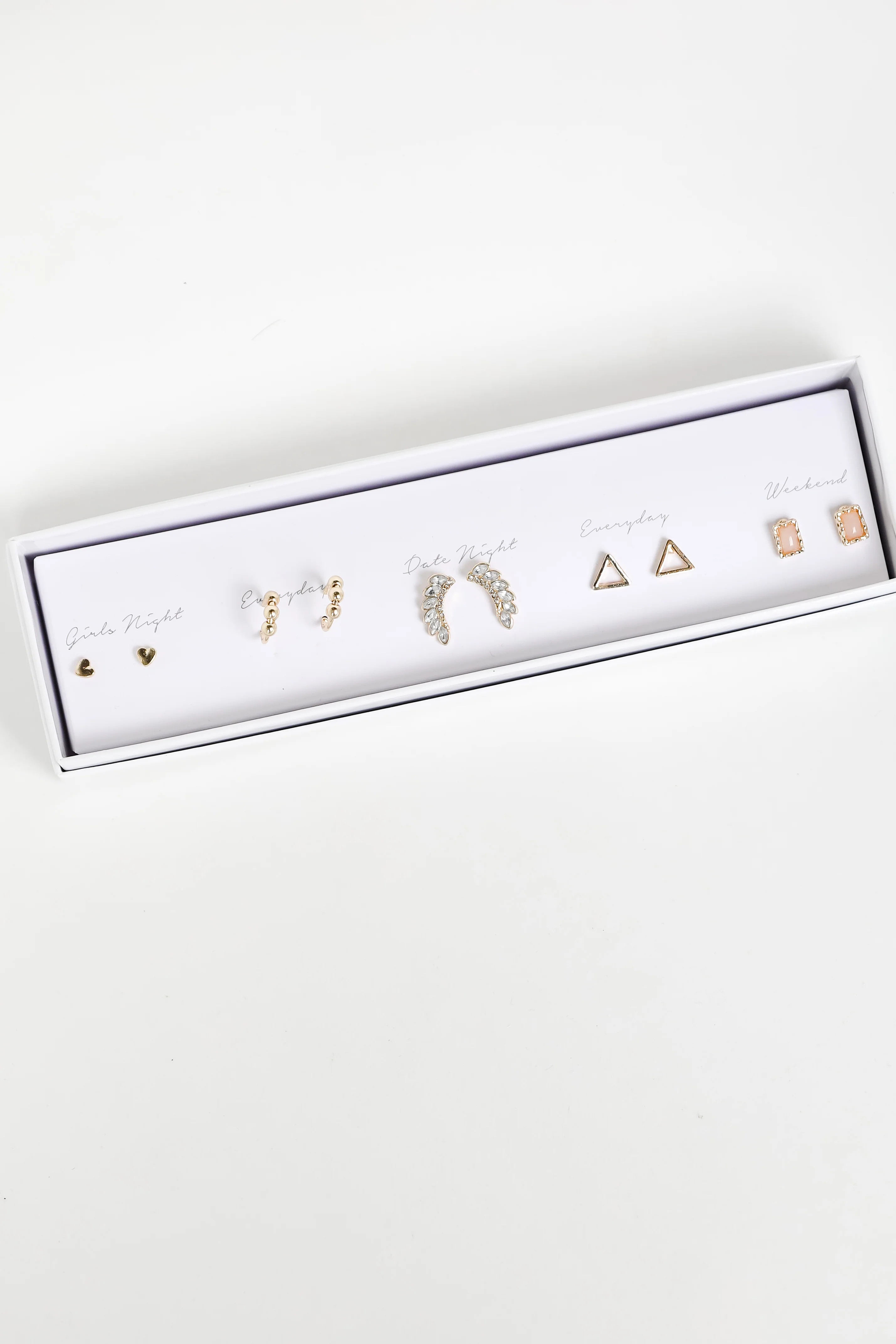 Olivia Gold Earring Set | Dress Up