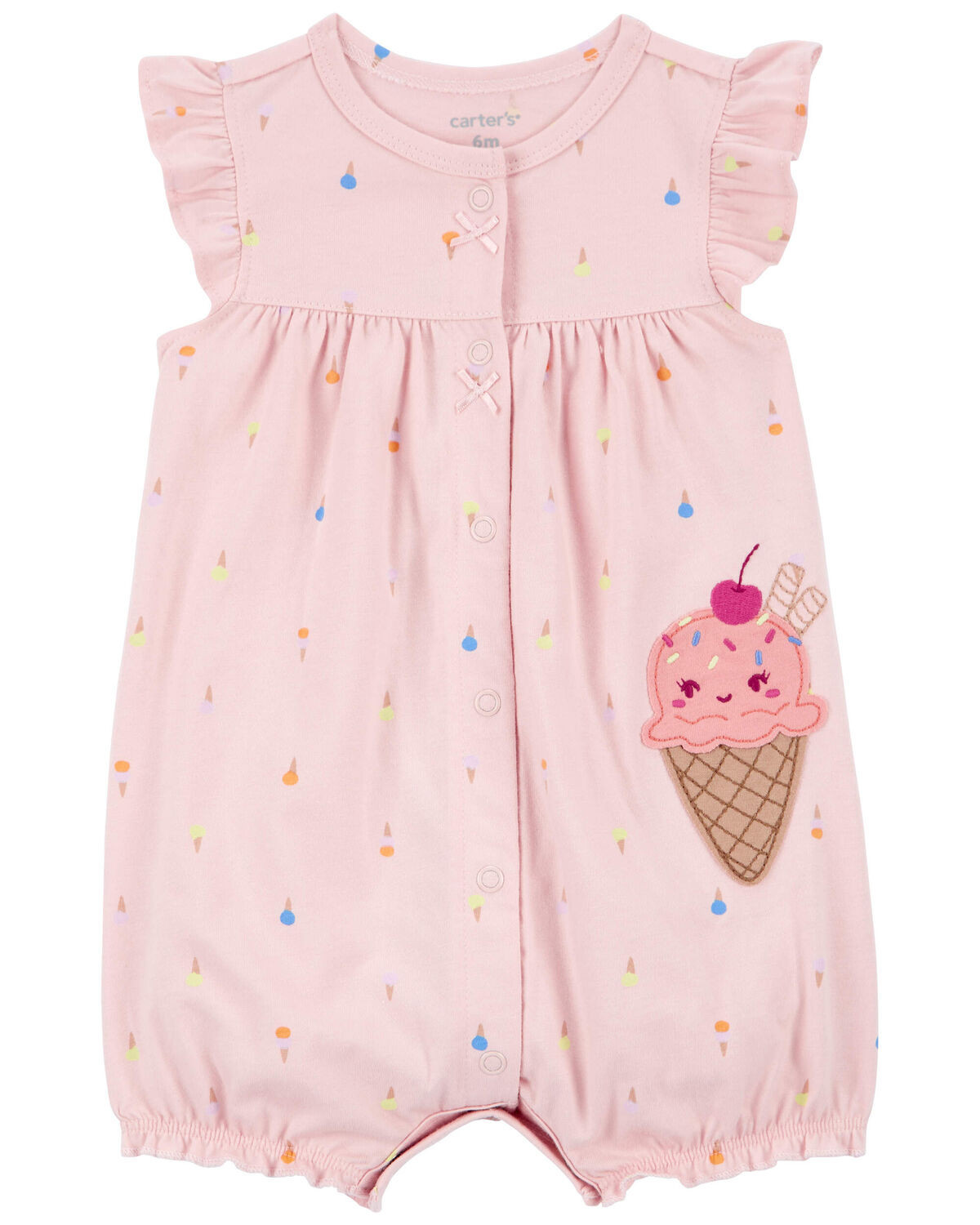 Baby Ice Cream Snap-Up Romper | Carter's