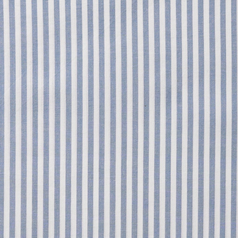 Striped Cotton Scallop Table Placemat, Blue and White, 20" x 14", by My Texas House | Walmart (US)
