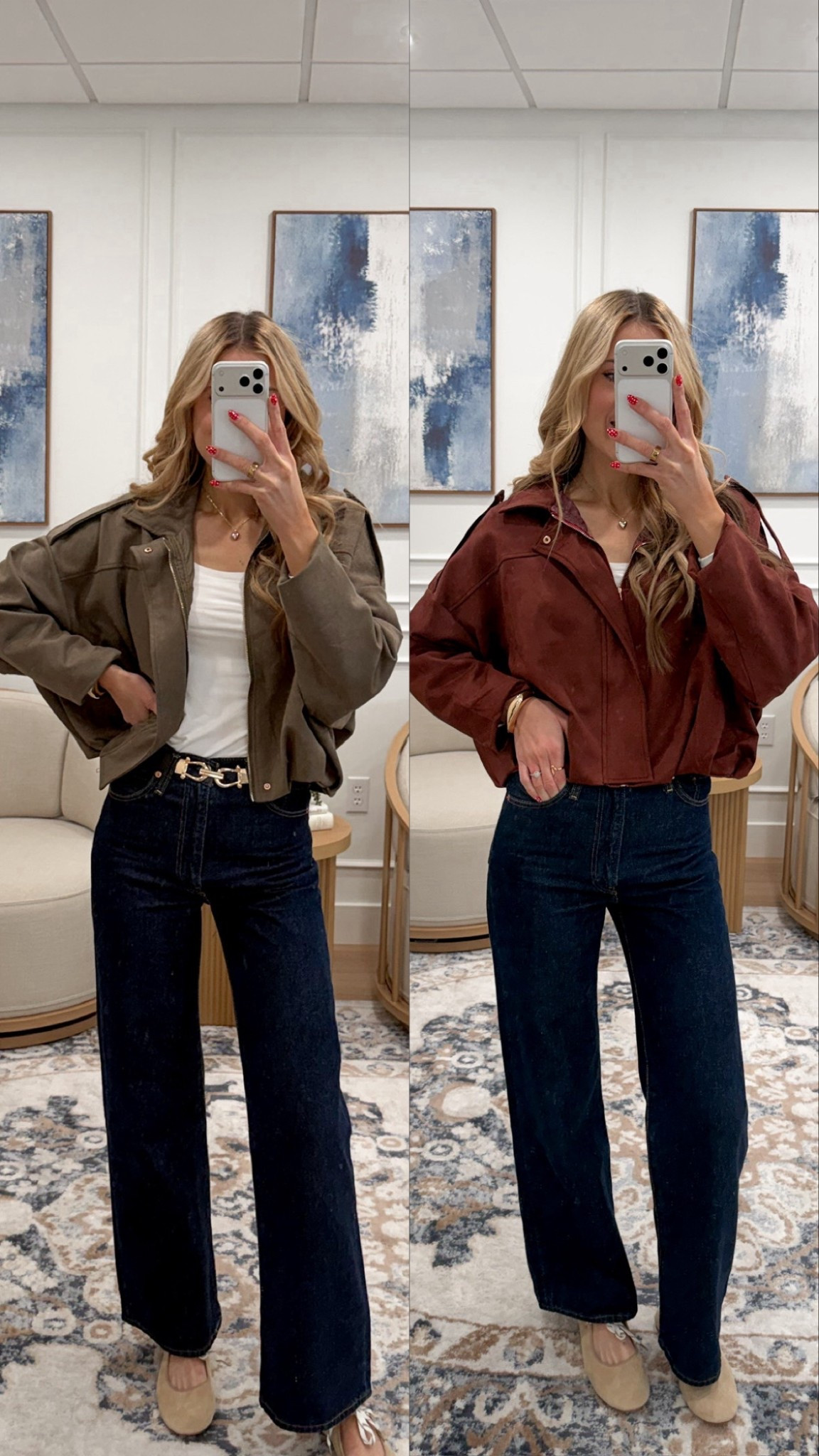 ✨ Which color are you loving more — rich brown or classic olive?
These Amazon jackets are giving all the cozy, elevated vibes with their oversized fit, soft faux suede texture, and easy zip front. Perfect for pairing with denim, leggings, or even dresses this winter!

#LTKSeasonal #LTKFindsUnder50 #LTKTravel
