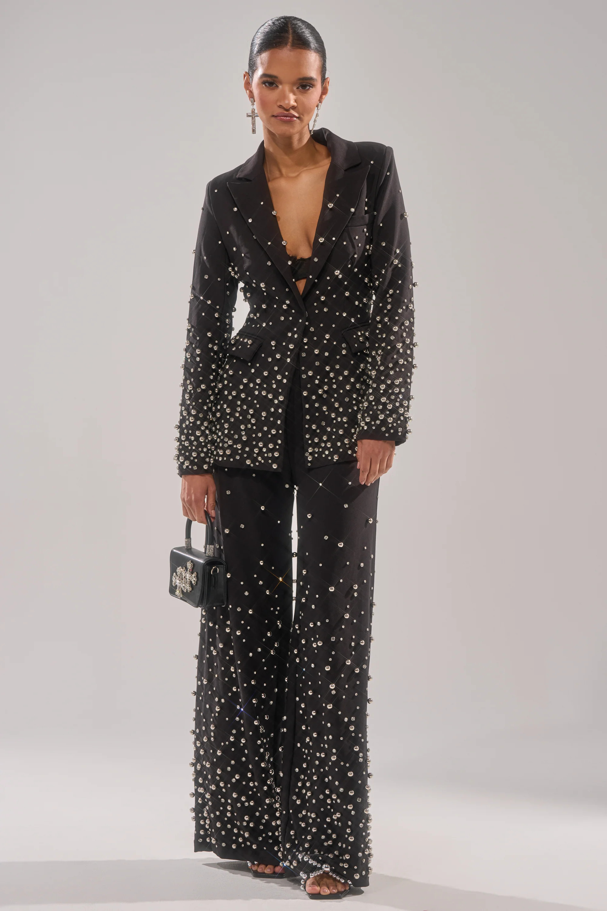 GET CLOSER EMBELLISHED TROUSER | AKIRA