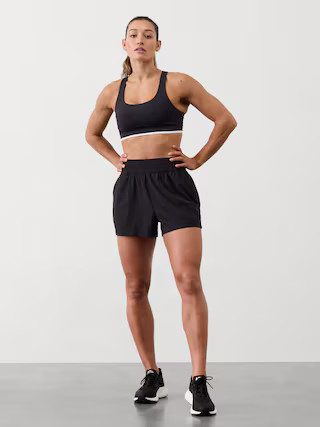 High Rise Weekender 3" Run Short | Athleta